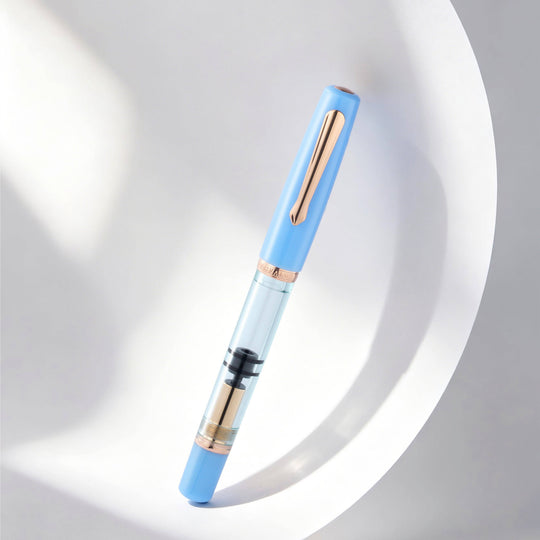 Nahvalur Original Blue Lagoon Fountain Pen: Extra Fine