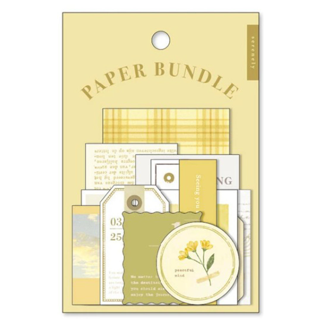 Mind Wave Sticker Paper Bundle Yellow