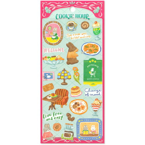 Mindwave Stickers Cookie Hour - Rabbit Cookie