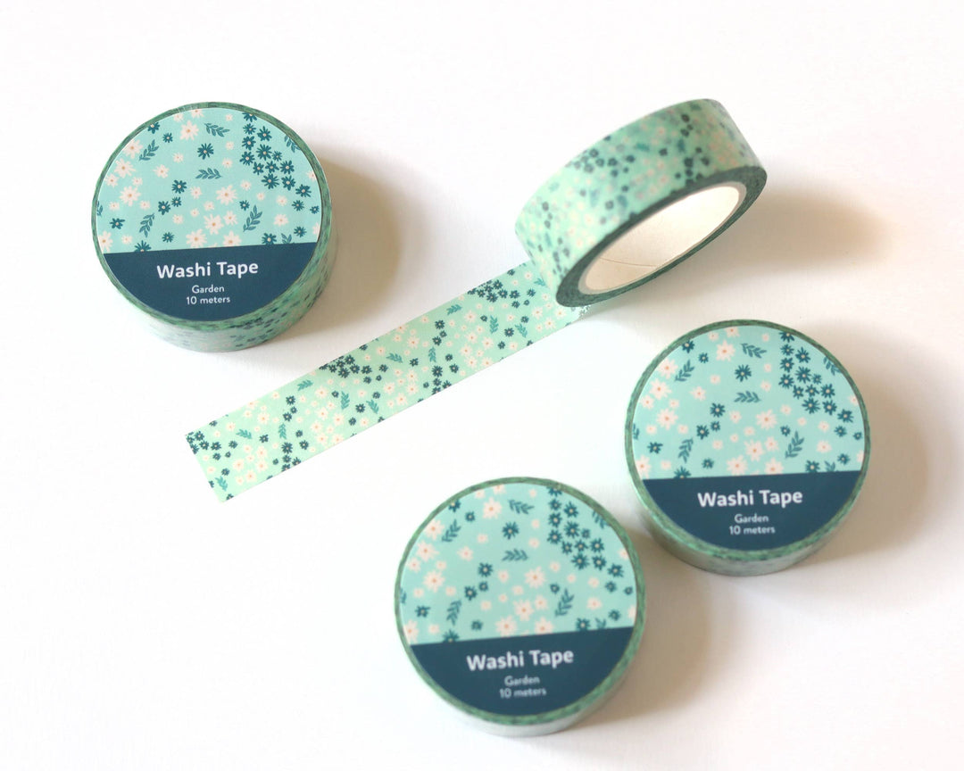 Garden Floral Washi Tape