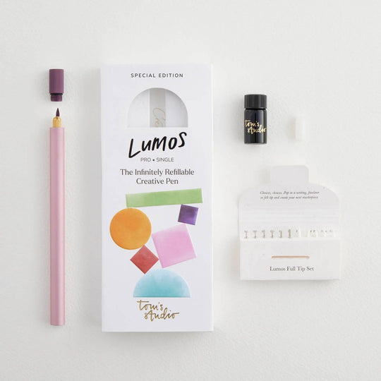 Lumos Pro - Colour Block: Clementine - Cranberry / Single Tip