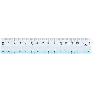 Raymay Fuji Ruler Colour 15cm - Blue