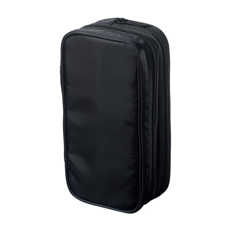 Lihit Lab Xcoa Double Pen Case - Black