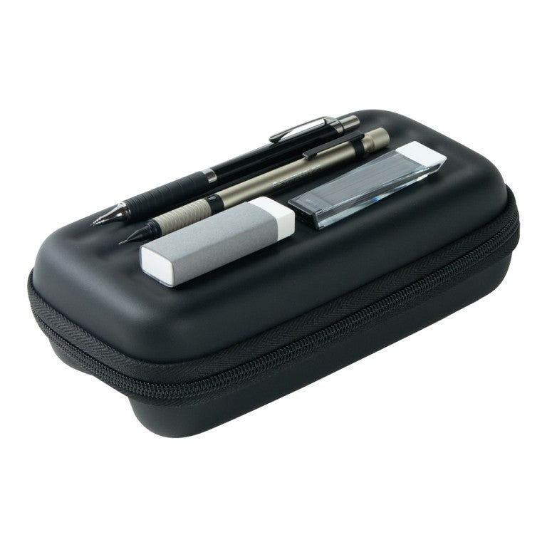 Lihit Lab Xcoa Pen Case High Capacity EVA Multifunctional - Black