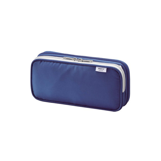 Lihit Lab Smart Fit Pen Case L Size - Blue