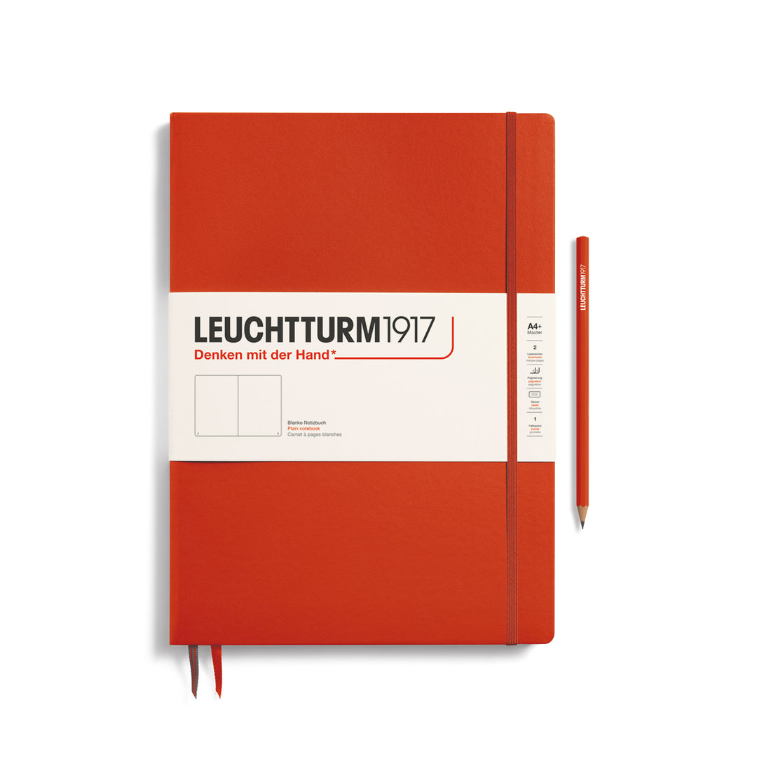 Leuchtturm1917 Master Slim A4+ - Fox Red