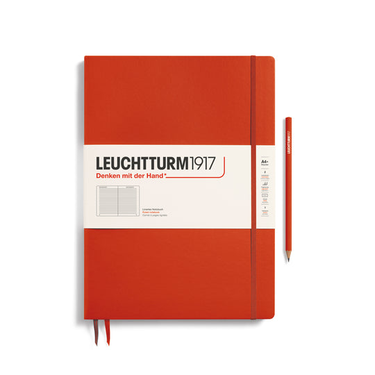 Leuchtturm1917 Master Slim A4+ - Fox Red