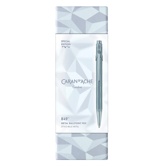 Caran d'Ache Ballpoint Pen 849™ Alpine Frost- Blue