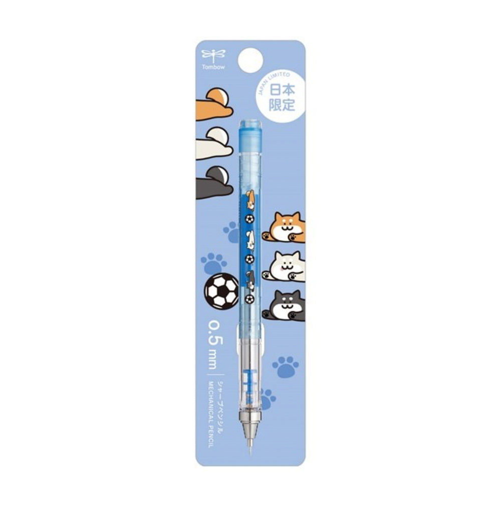 MONO Graph "Cute & Laid Back" Shiba Inu  Mechanical Pencil- Blue/ Ball