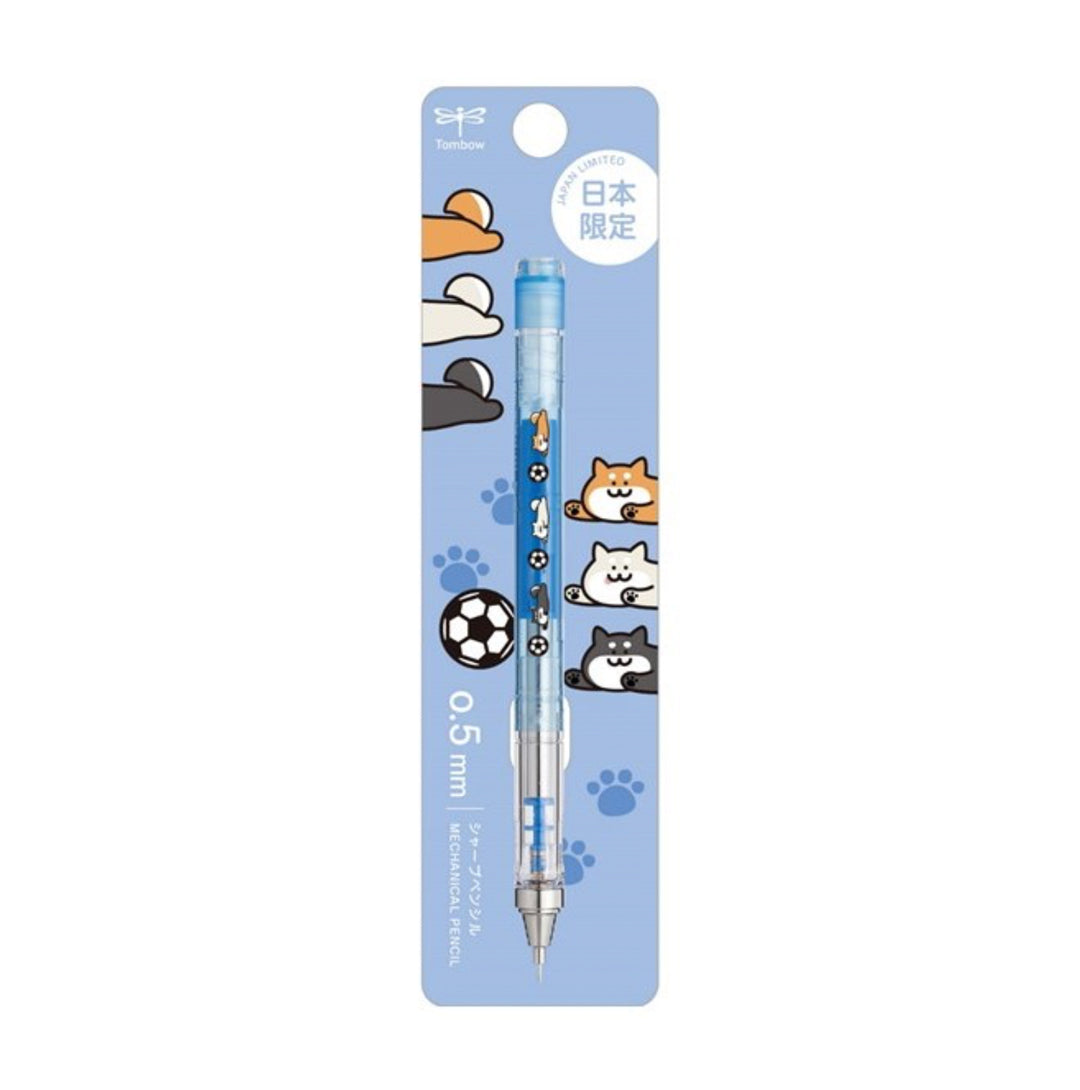MONO Graph "Cute & Laid Back" Shiba Inu  Mechanical Pencil- Blue/ Ball