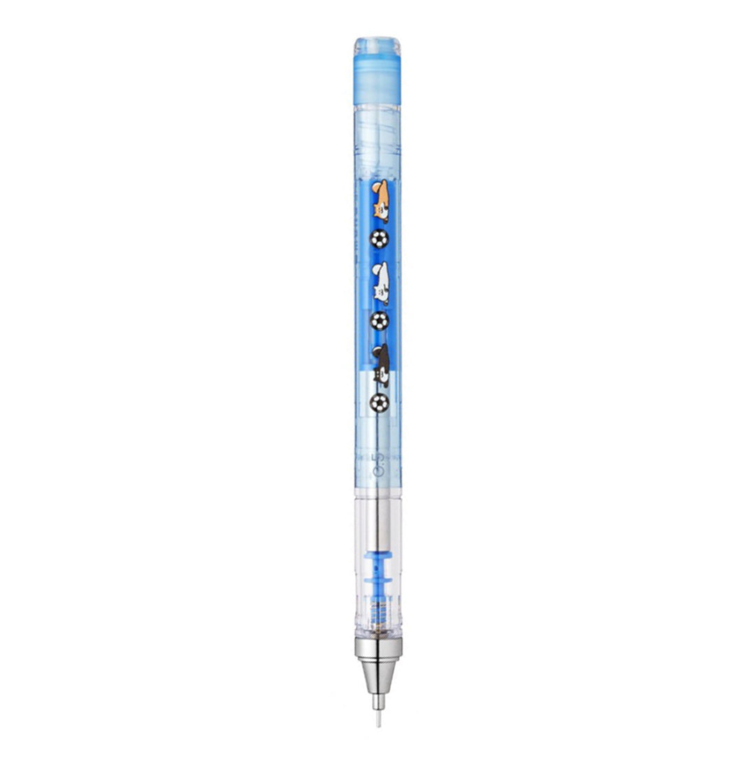 MONO Graph "Cute & Laid Back" Shiba Inu  Mechanical Pencil- Blue/ Ball