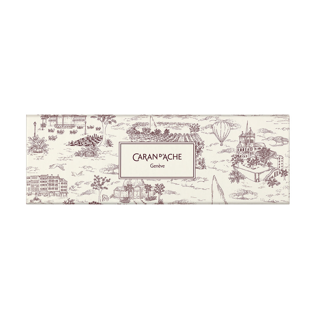 Caran d’Ache  │  Ballpoint 849™ Toile de Jouy Special Edition - Burgundy