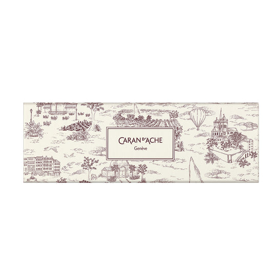 Caran d’Ache  │  Ballpoint 849™ Toile de Jouy Special Edition - Burgundy