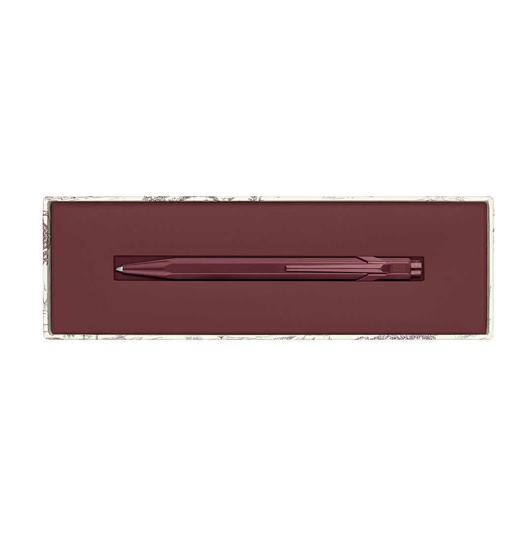 Caran d’Ache  │  Ballpoint 849™ Toile de Jouy Special Edition - Burgundy