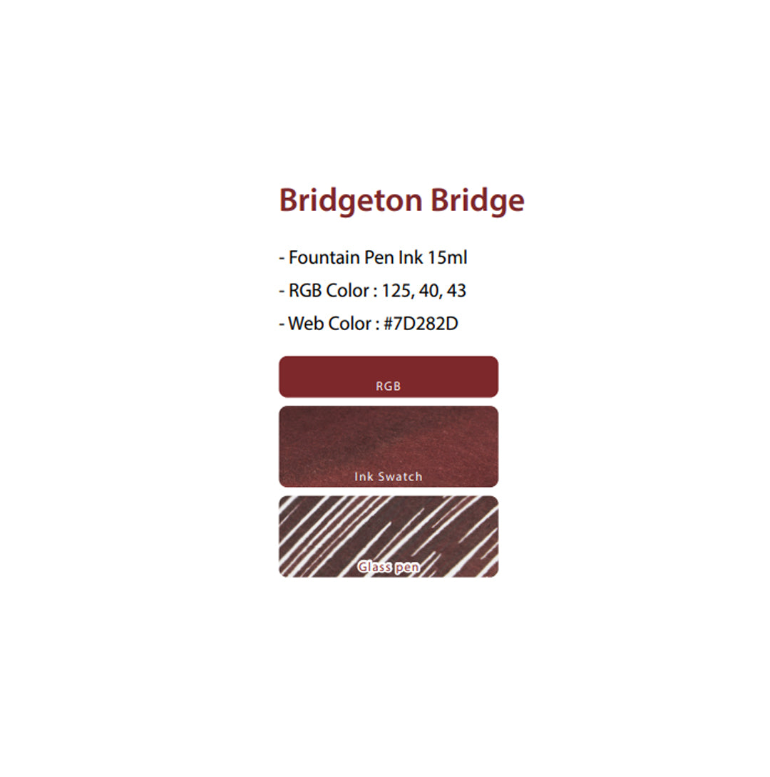 Colorverse Fountain Pen Ink USA Special Edition - Bridgeton Bridge