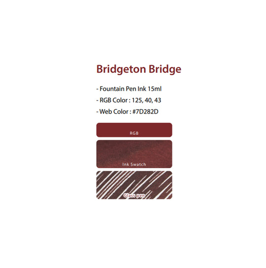Colorverse Fountain Pen Ink USA Special Edition - Bridgeton Bridge