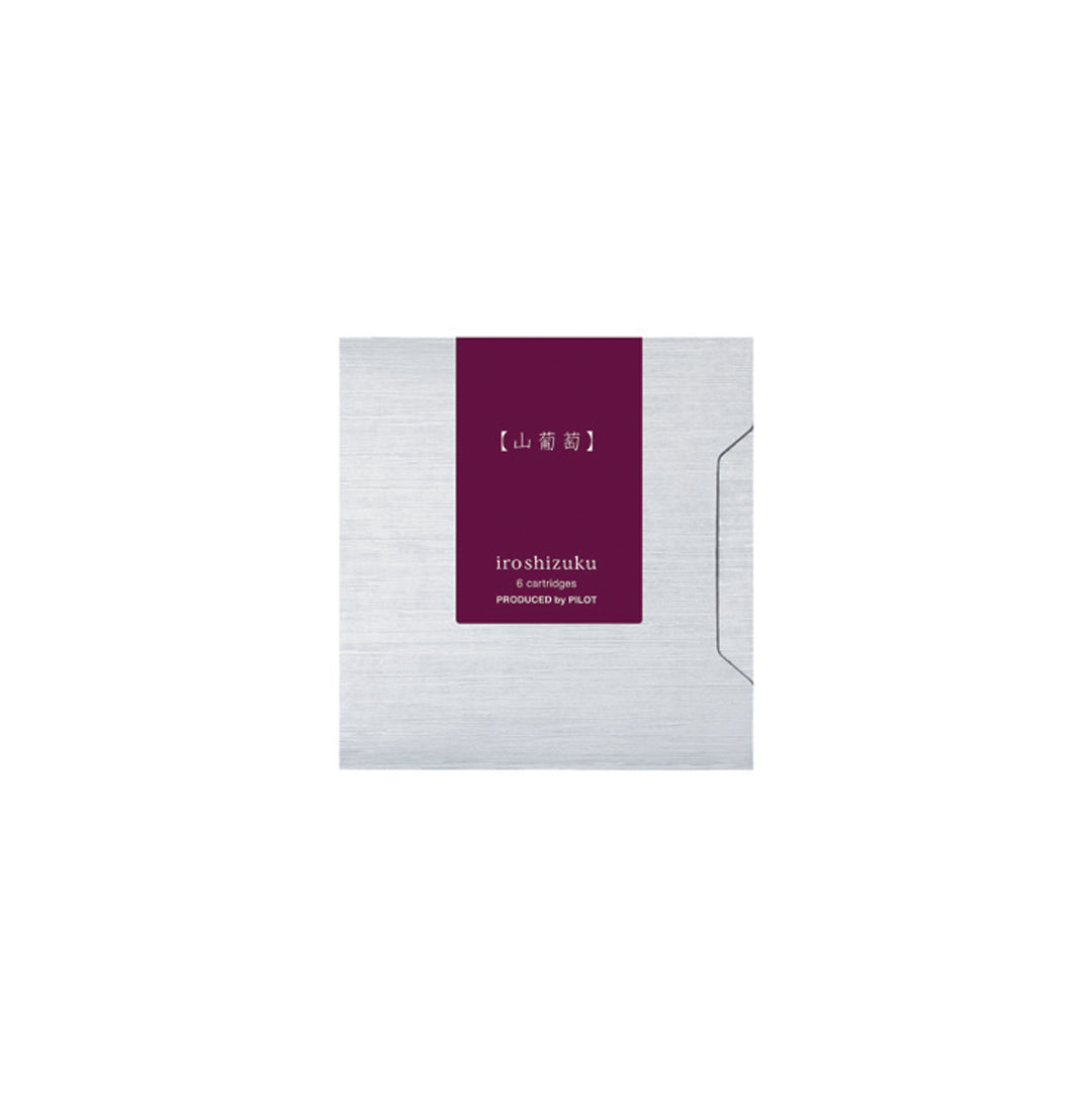 Pilot Japan Fountain Pen Ink Cartridge Iroshizuku- Yama-Budo