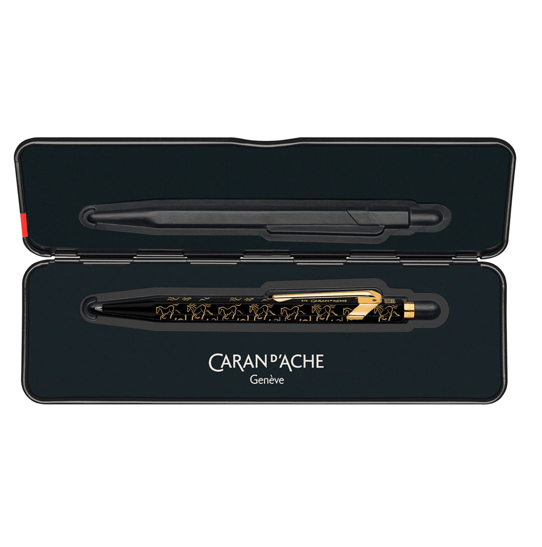 PRE- ORDER Caran d'Ache Ballpoint Pen 849™ Horse Black - Special Edition