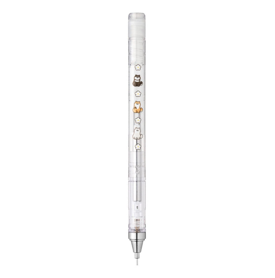 MONO Graph "Cute & Laid Back" Shiba Inu  Mechanical Pencil- Clear/Flower