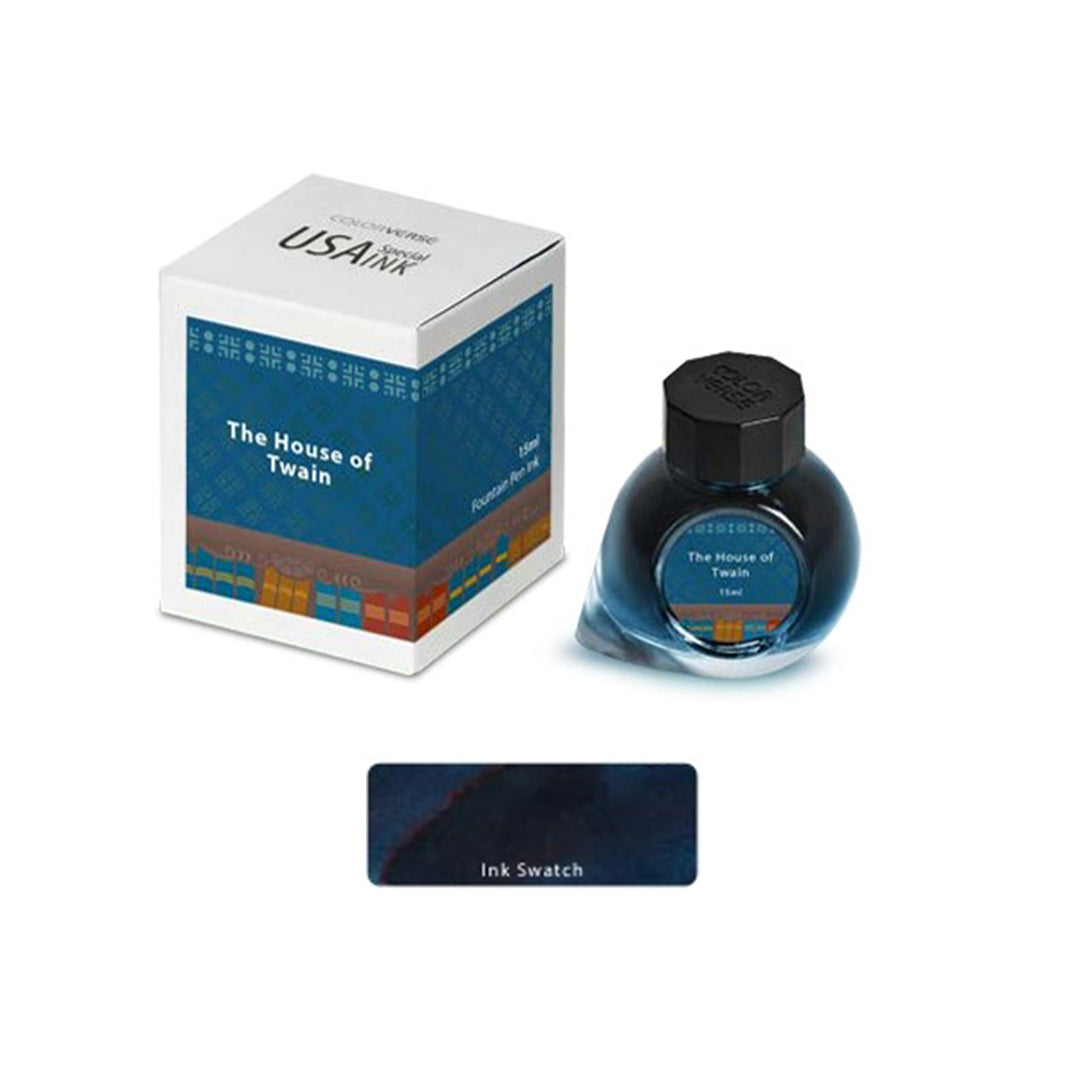 Colorverse Fountain Pen Ink USA Special Edition- The House of Twain