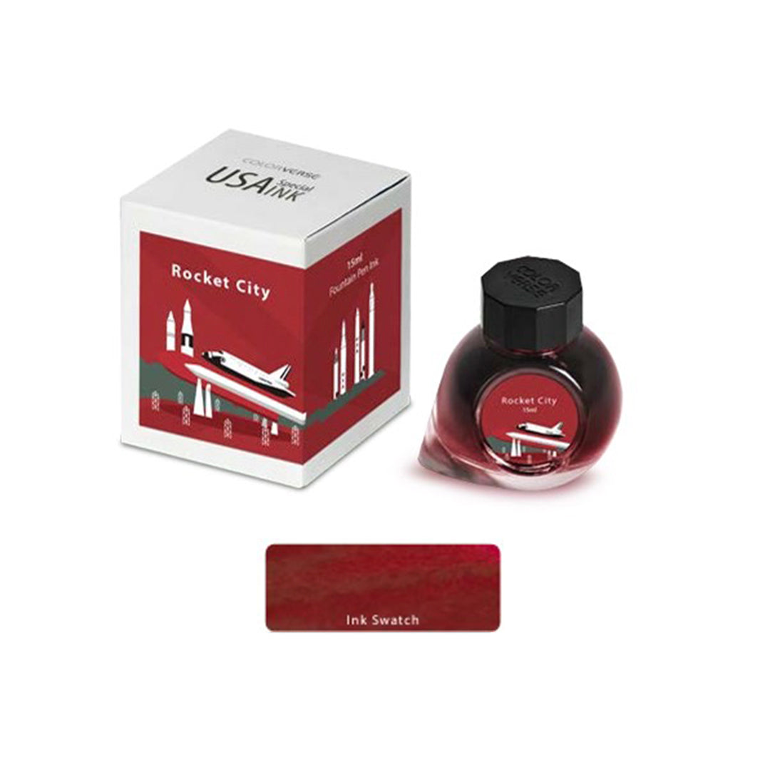 Colorverse Fountain Pen Ink USA Special Edition- Rocket City