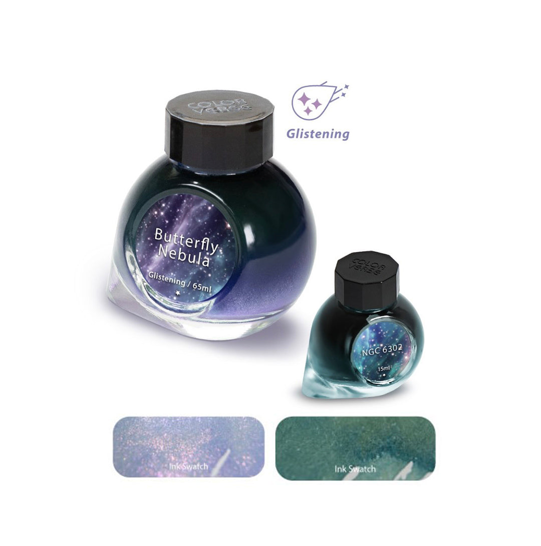Colorverse Fountain Pen Ink USA Special Edition- Butterfly Nebula &amp; NGC 6302