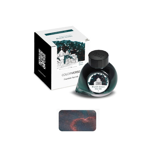 Colorverse Fountain Pen Ink - Bluish Green / 002