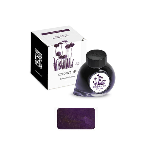 Colorverse Fountain Pen Ink - Deep Purple / 003