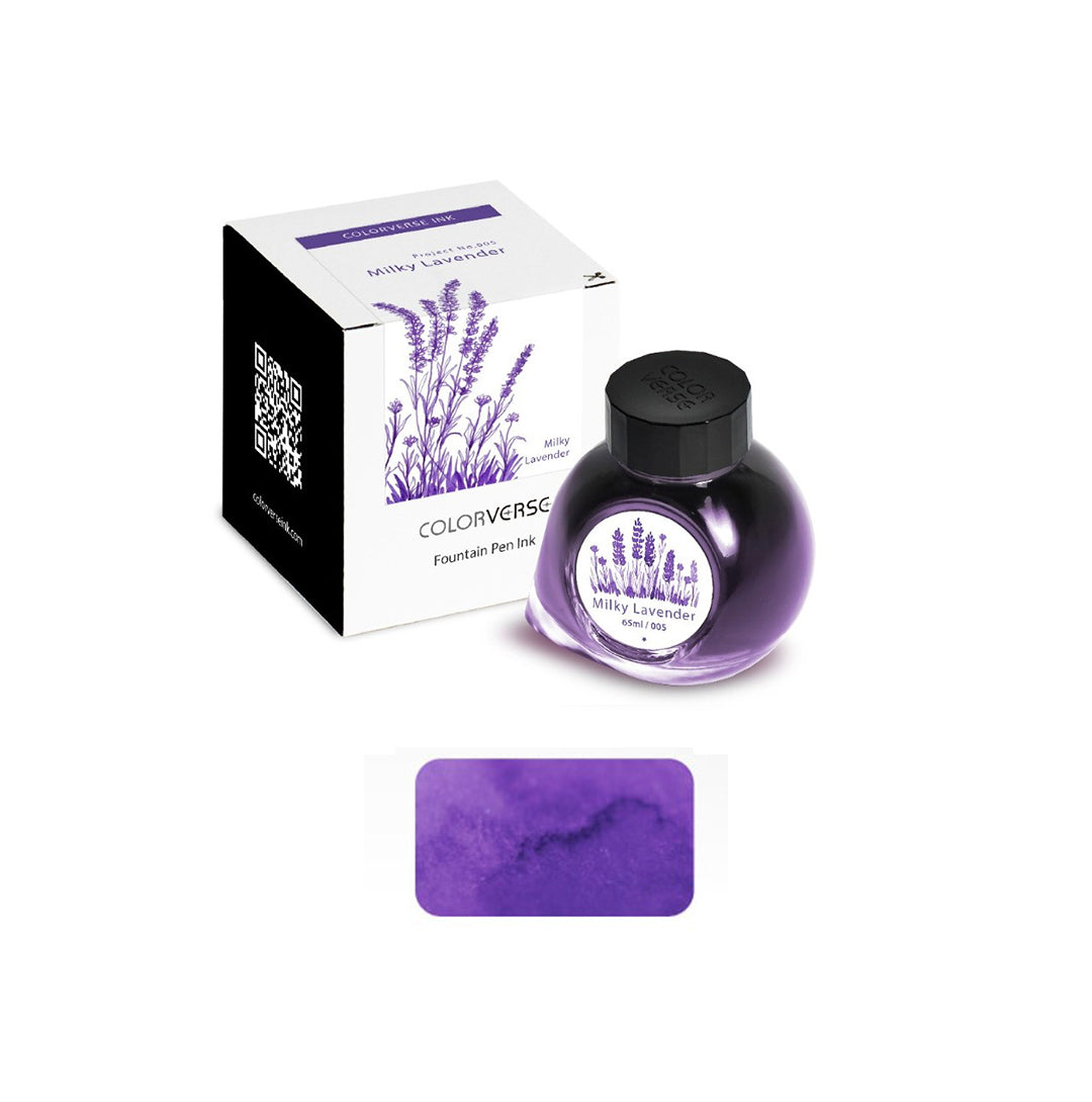 Colorverse Fountain Pen Ink - Milky Lavender / 005