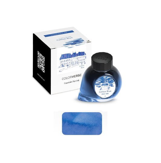 Colorverse Fountain Pen Ink - Cotton Blue / 006