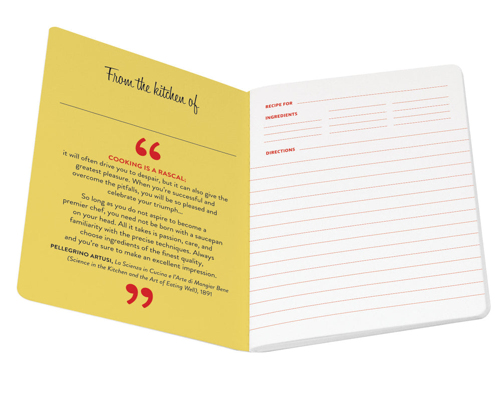 The Unemployed Philosophers Guild Notebook- Cooking