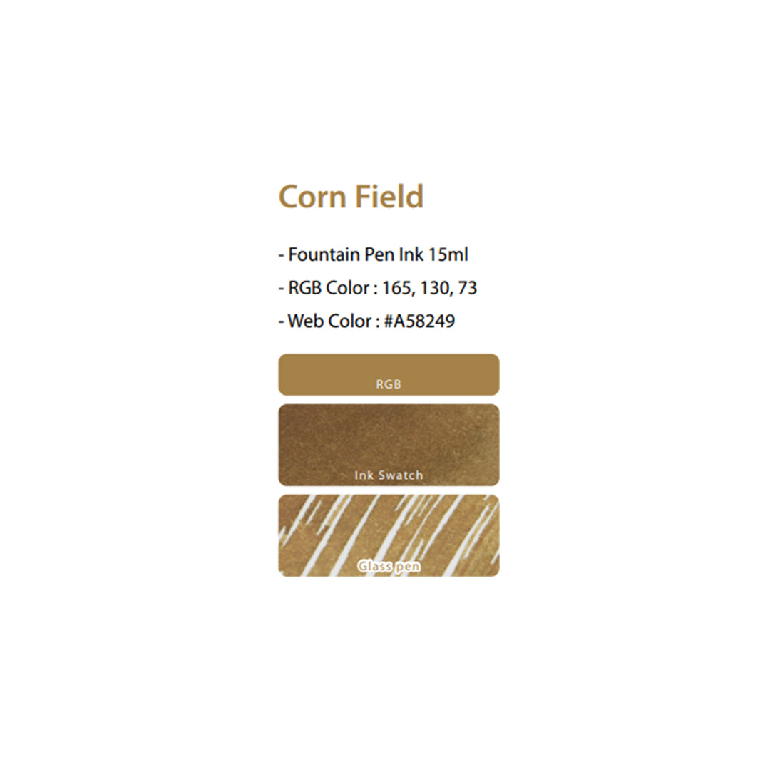 Colorverse Fountain Pen Ink USA Special Edition - Corn Field