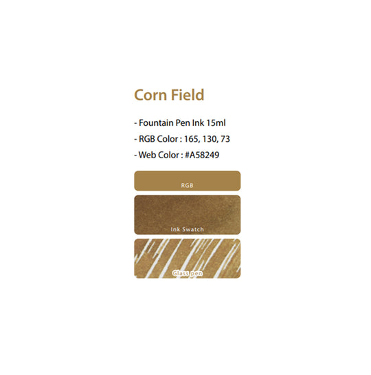Colorverse Fountain Pen Ink USA Special Edition - Corn Field