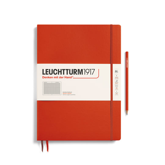 Leuchtturm1917 Master Slim A4+ - Fox Red