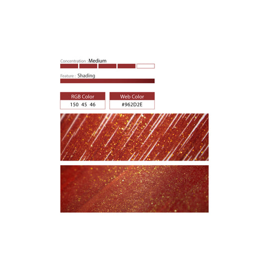 Colorverse Fountain Pen Ink 2026 Lunar New Year- Red Horse / Gold Shimmer