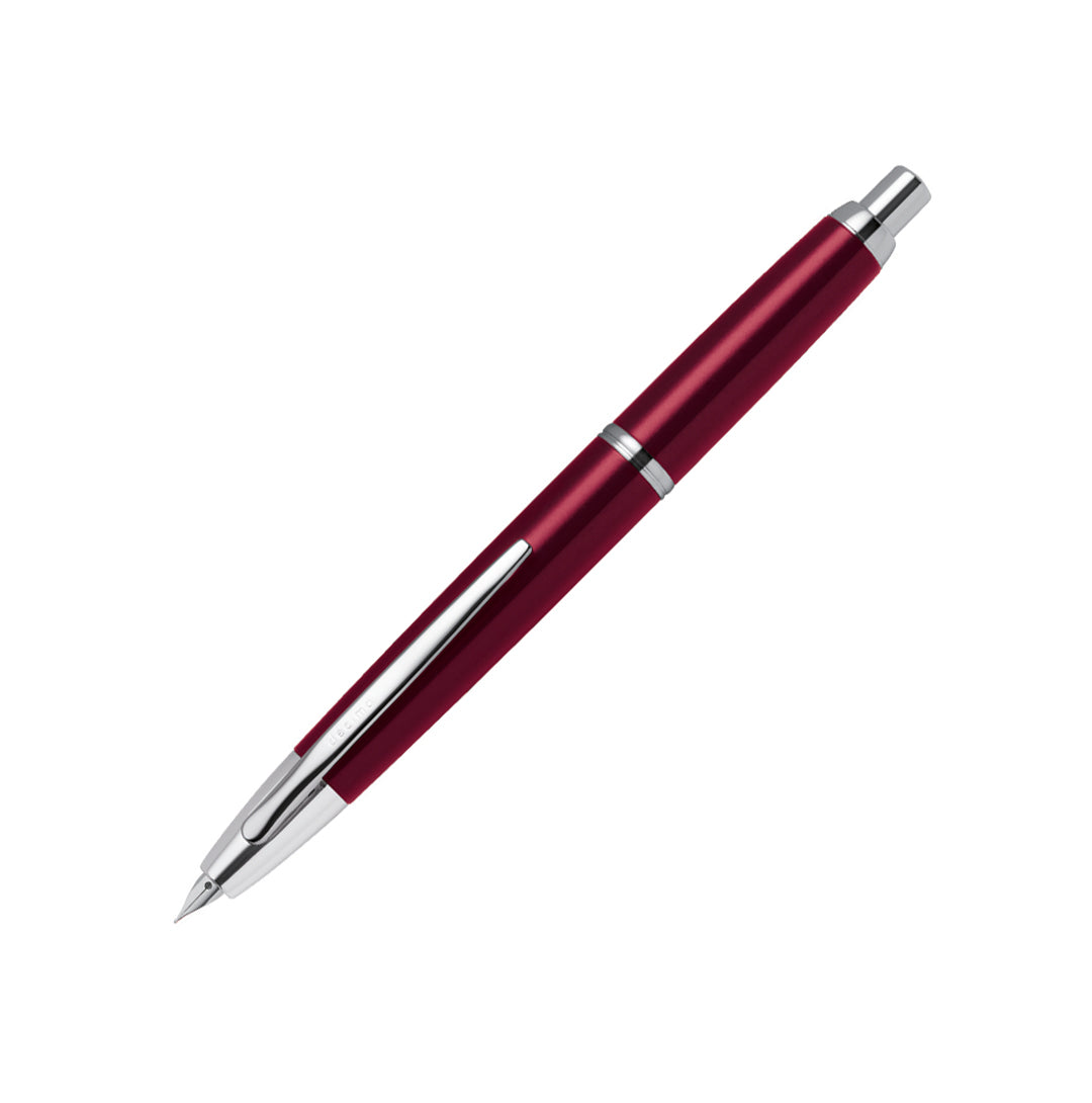 筆記具 PILOT CAPLESS decimo 20Colors Bordeaux Pilot Japan Capless Decimo Fountain Pen- Red – Toronto Pen Shoppe