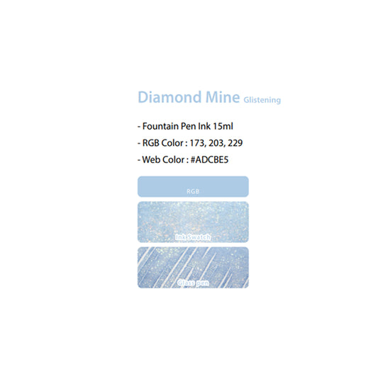 Colorverse Fountain Pen Ink USA Special Edition - Diamond Mine