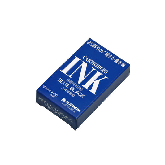 Platinum Japan Fountain Pen Ink Cartridge- Blue/Black