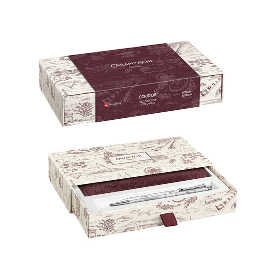 Caran d’Ache  │  Ballpoint Ecridor™ Toile de Jouy Gift Set. - Special Edition