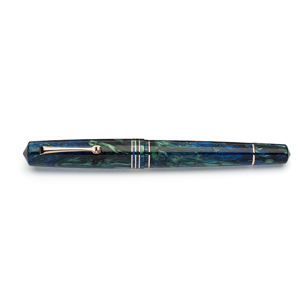 Leonardo Officina Italiana MZG 2.0 Jonathan Brooks Limited Edition- Fiordaliso Blue