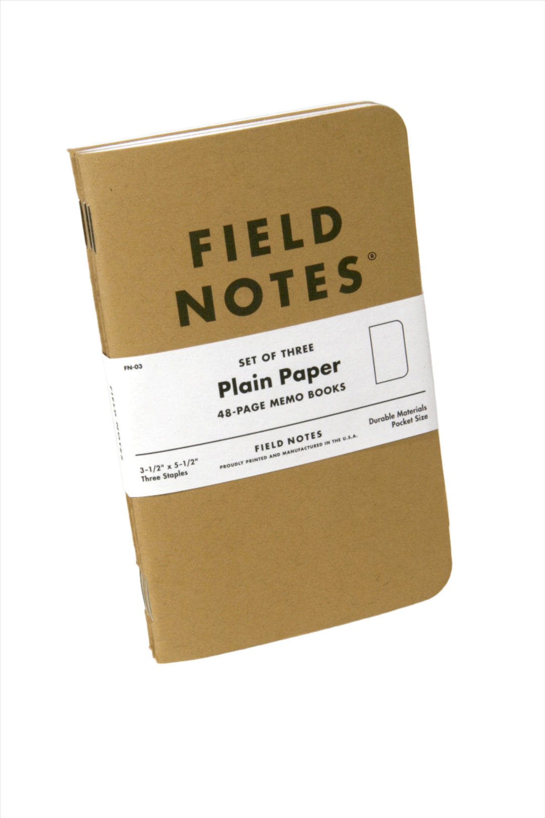 Field Notes Original Kraft Memo Notebook- Blank