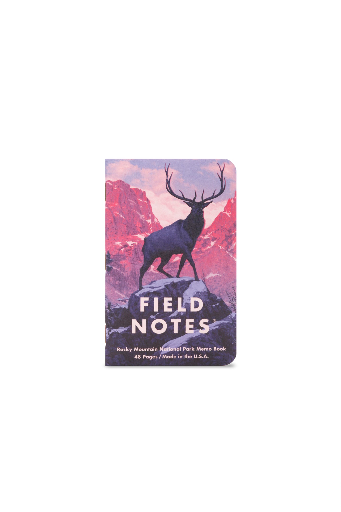 Field Notes 3½" × 5½" Notebooks- Rocky Mountain, Great Smoky Mountains, Yellowstone National Parks