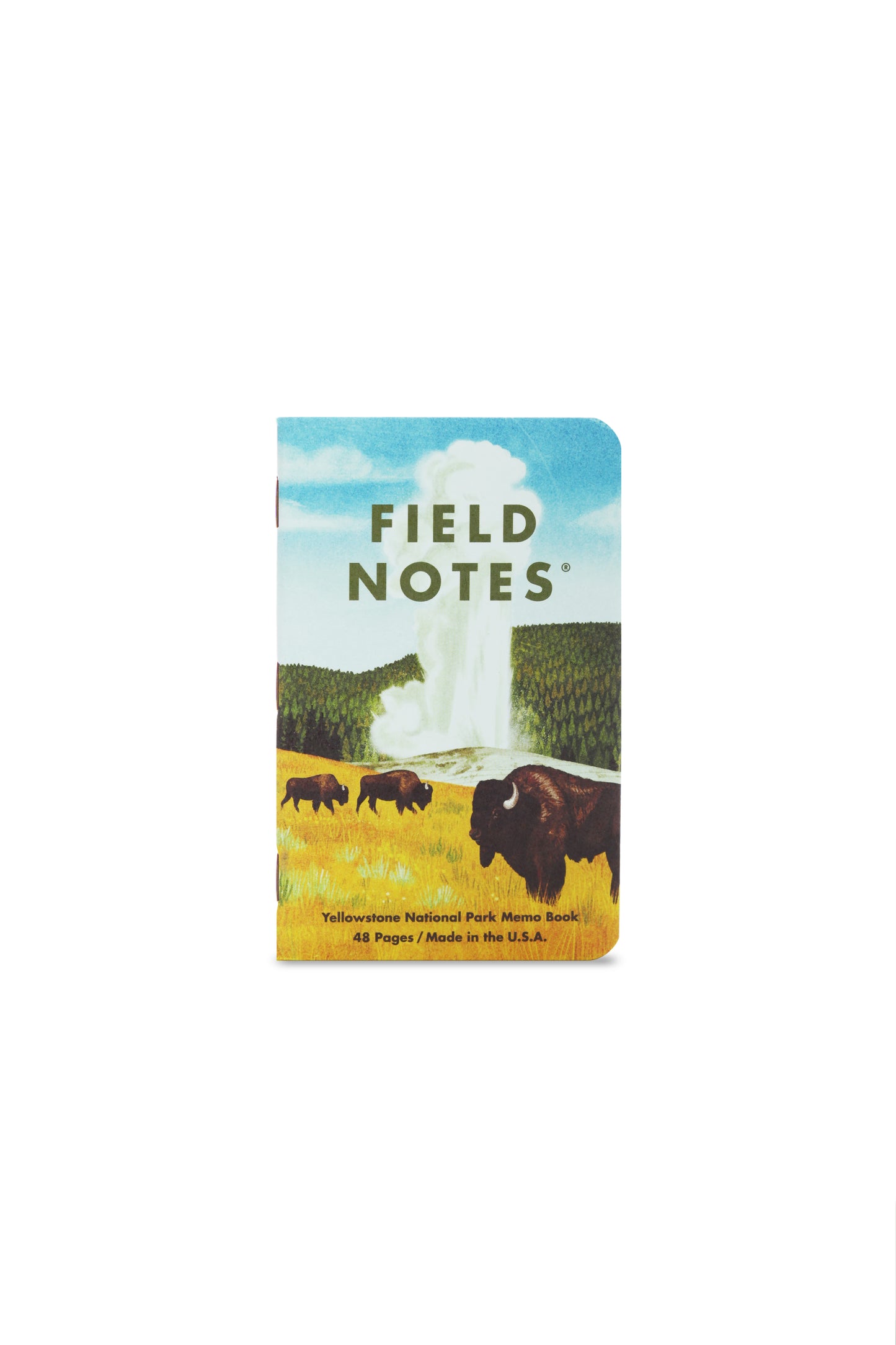 Field Notes 3½" × 5½" Notebooks- Rocky Mountain, Great Smoky Mountains, Yellowstone National Parks