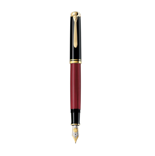 Pelikan Souverän® M 800 Fountain Pen - Red/ Black