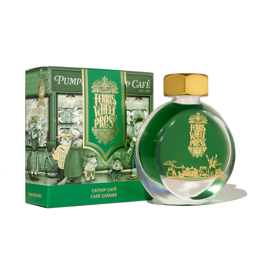 Ferris Wheel Fountain Pen Ink 38ml- Catnip Café