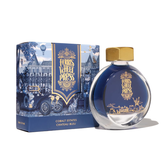 Ferris Wheel Press Fountain Pen Ink- Cobalt Estates