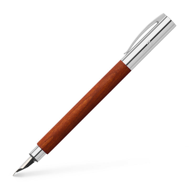 Faber Castell Ambition Fountain Pen, Pearwood Brown