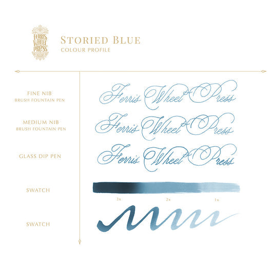 Ferris Wheel Press Storied Blue