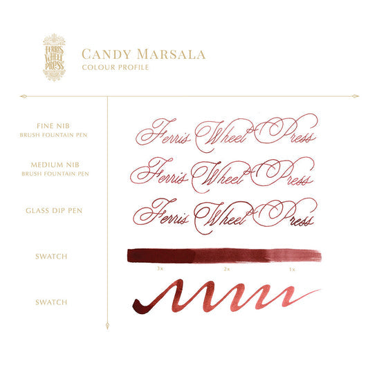 Ferris Wheel Press Candy Marsala