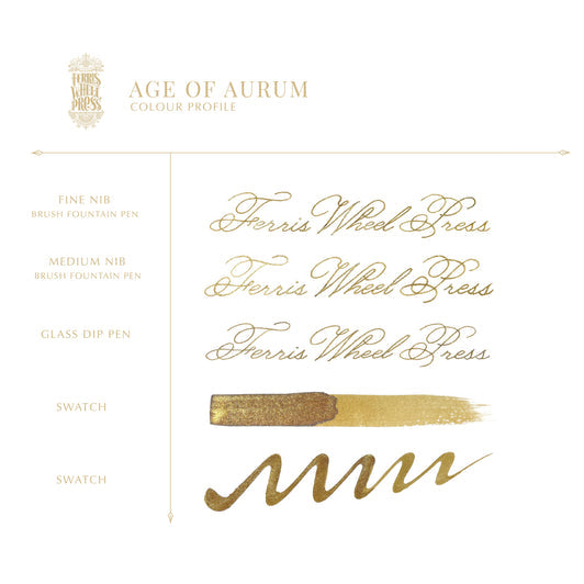 Ferris Wheel Press Age of Aurum Ink 10ml